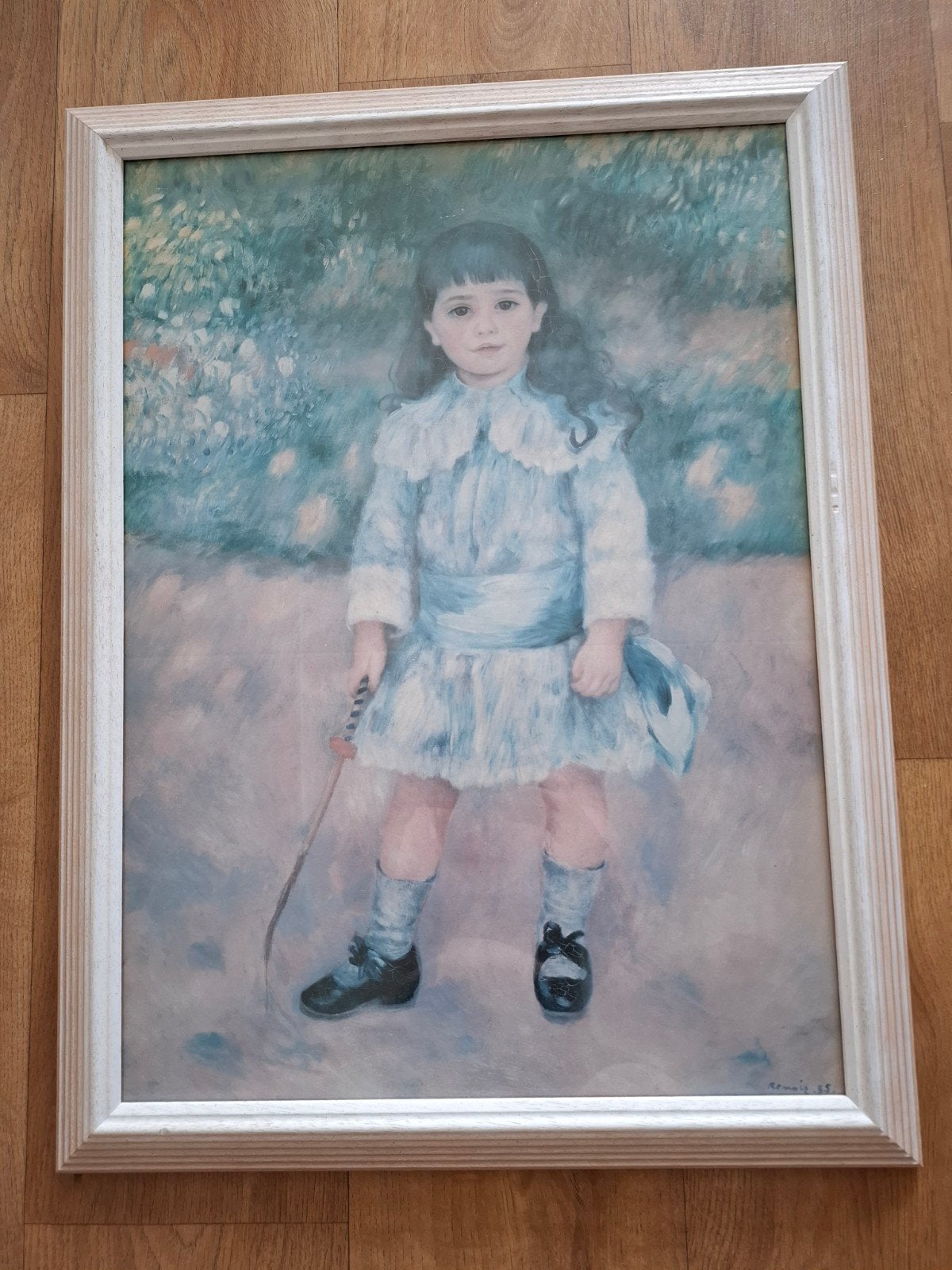 Renoir '85 - Meisje in blauw jurkje, Ophalen of Verzenden