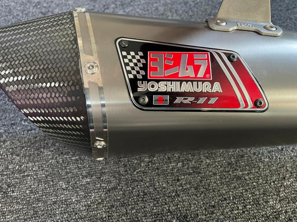 YOSHIMURA R-11 DUAL EXIT SUZUKI GSX-R 600/750 2011-2017, Motoren, Onderdelen | Suzuki, Ophalen of Verzenden, Gebruikt