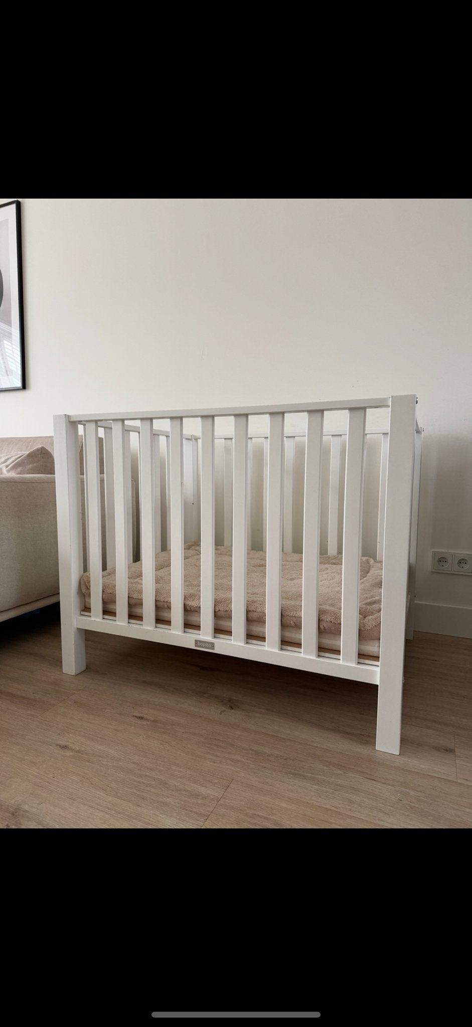 Bopita Brent Box incl matras - in zeer goede staat, Ophalen, Gebruikt, Ledikant
