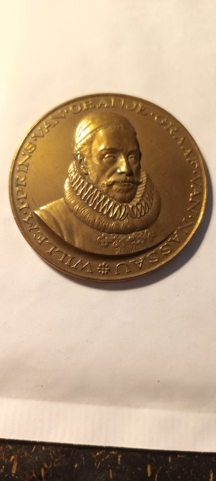 Bronzen Penning Willem van Oranje 1533-1933, Postzegels en Munten, Ophalen of Verzenden, Brons, Nederland