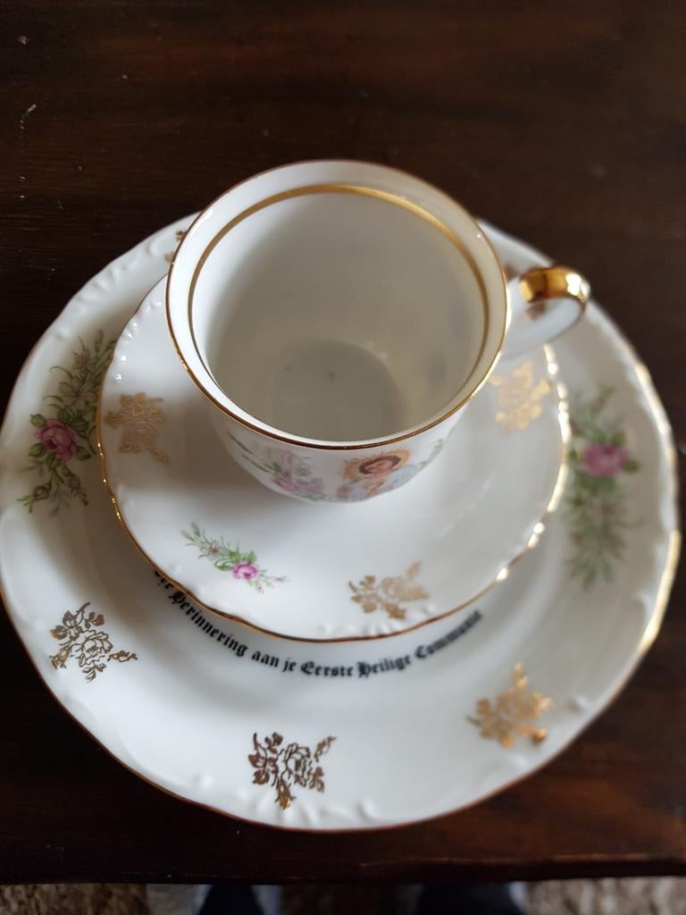 Eerste Heilige Communie Servies - Bavaria, Verzamelen, Porselein, Kristal en Bestek, Ophalen of Verzenden