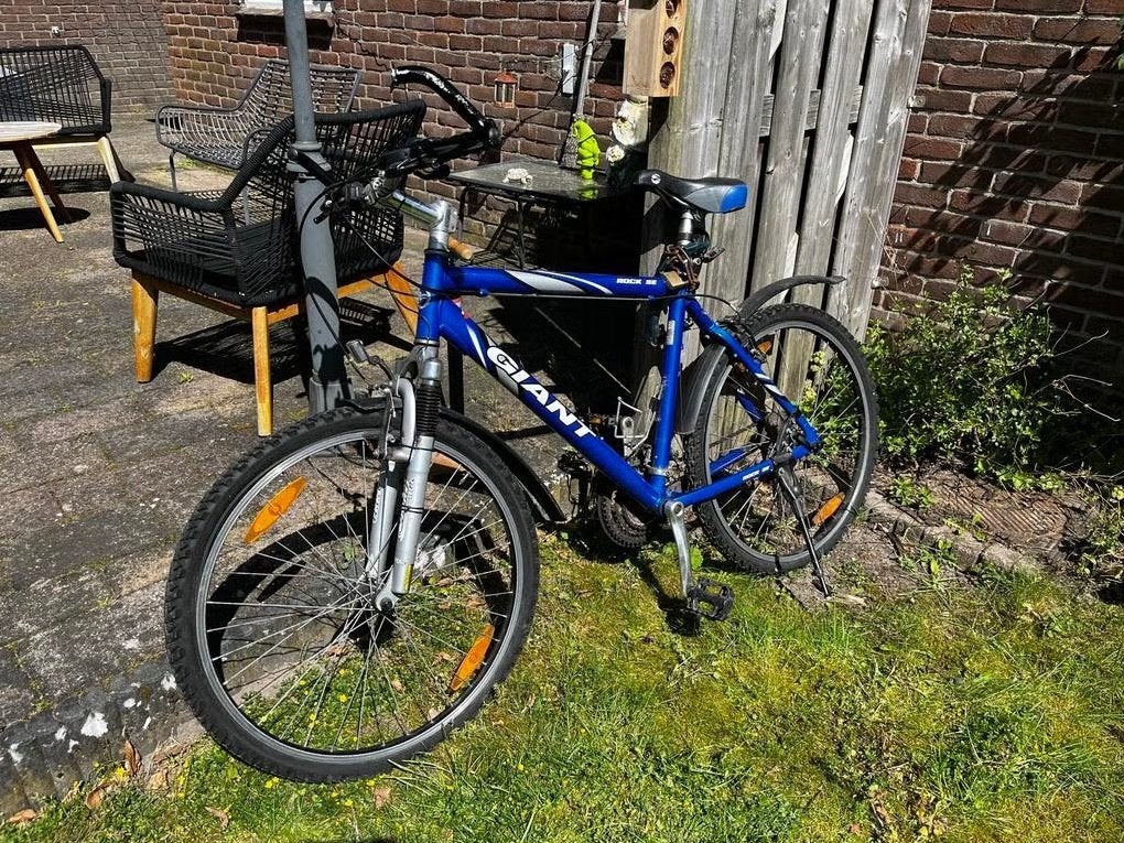 Giant Rock SE Mountainbike - Blauw, Gebruikt, Fietsen en Brommers, Fietsen | Mountainbikes en ATB, Ophalen, Gebruikt, Giant, Heren