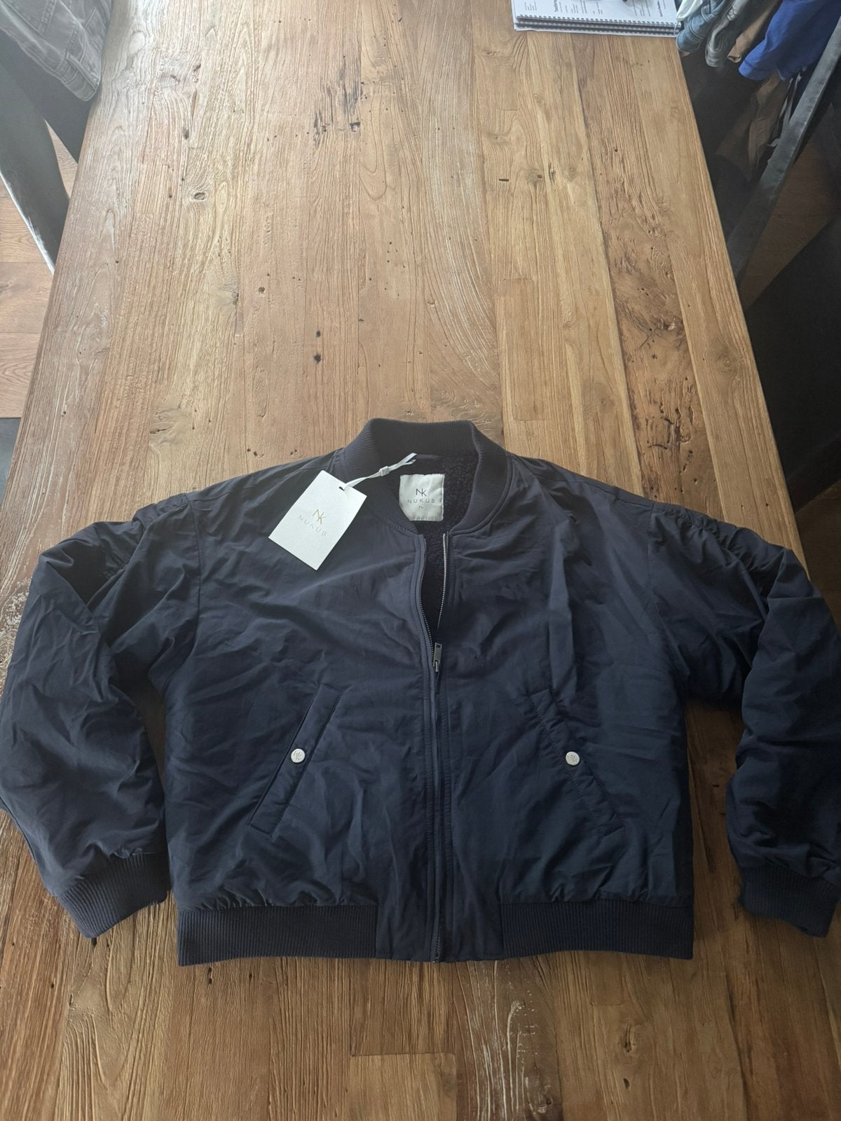 Nukus bommberjas Maat XL, Kleding | Dames, Ophalen of Verzenden, Nieuw, Maat 46/48 (XL) of groter, Blauw
