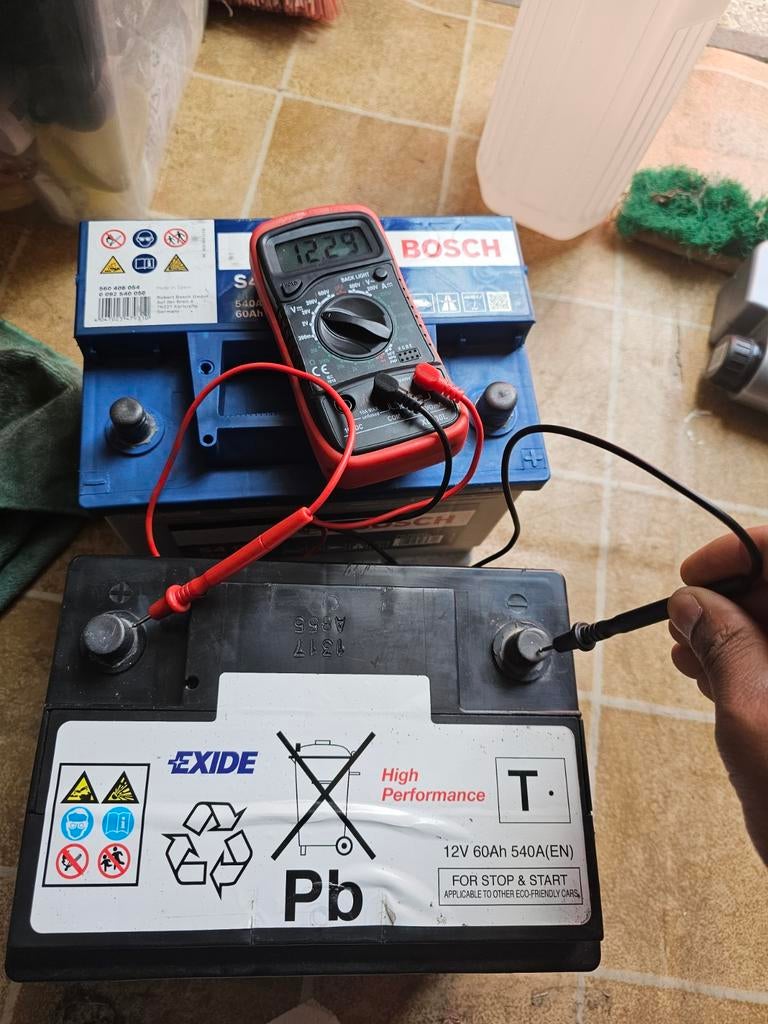 Exide auto accu (high performance 60ah 540CCA), Ophalen of Verzenden, Nieuw, Toyota