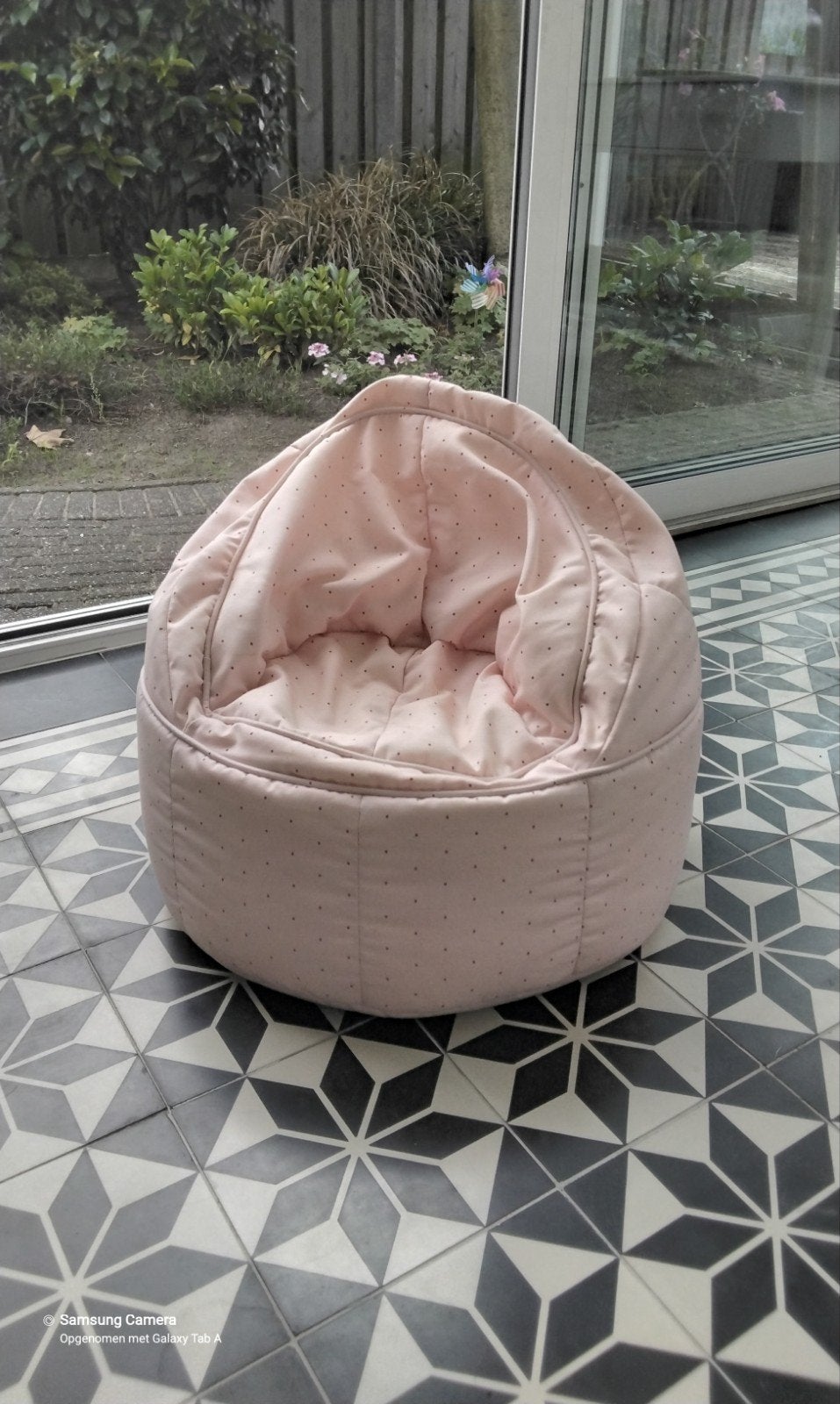 Kinder zitzak/ fauteuil, Huis en Inrichting, Ophalen, Rood