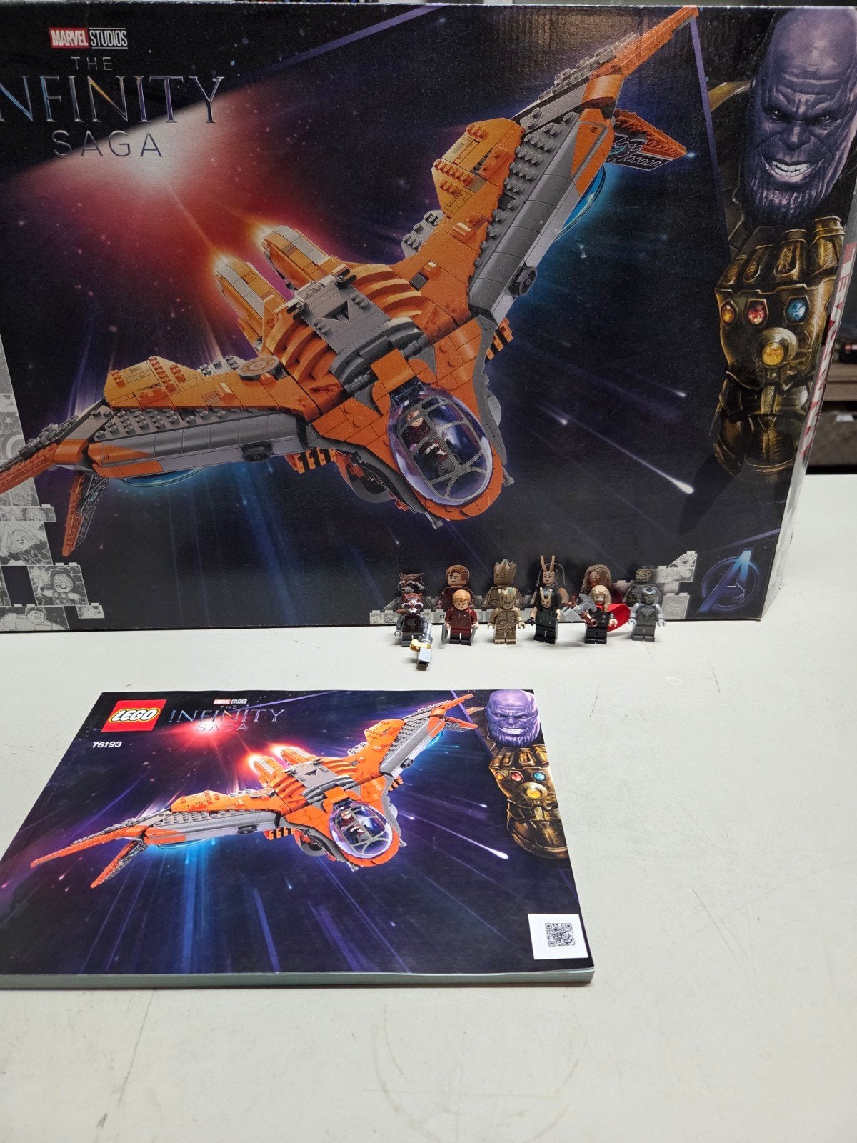 Lego Marvel The Guardians' Ship 76193 - Compleet, Ophalen of Verzenden