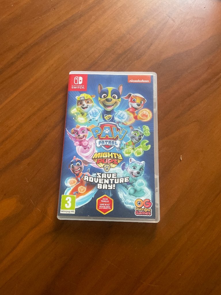 Paw patrol mighty pups save adventure bay, Gebruikt, Overige genres, 2 spelers, Ophalen of Verzenden