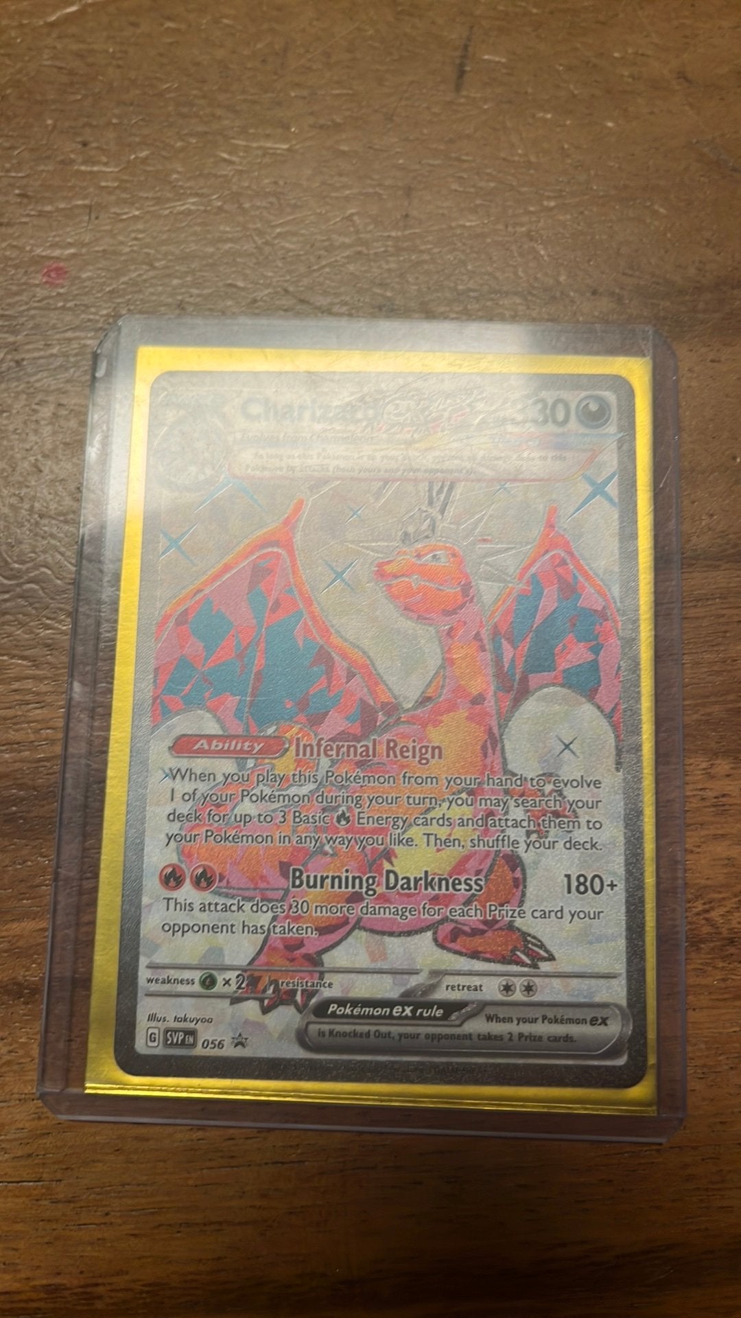 Pokemon charizard ex, Ophalen, Zo goed als nieuw