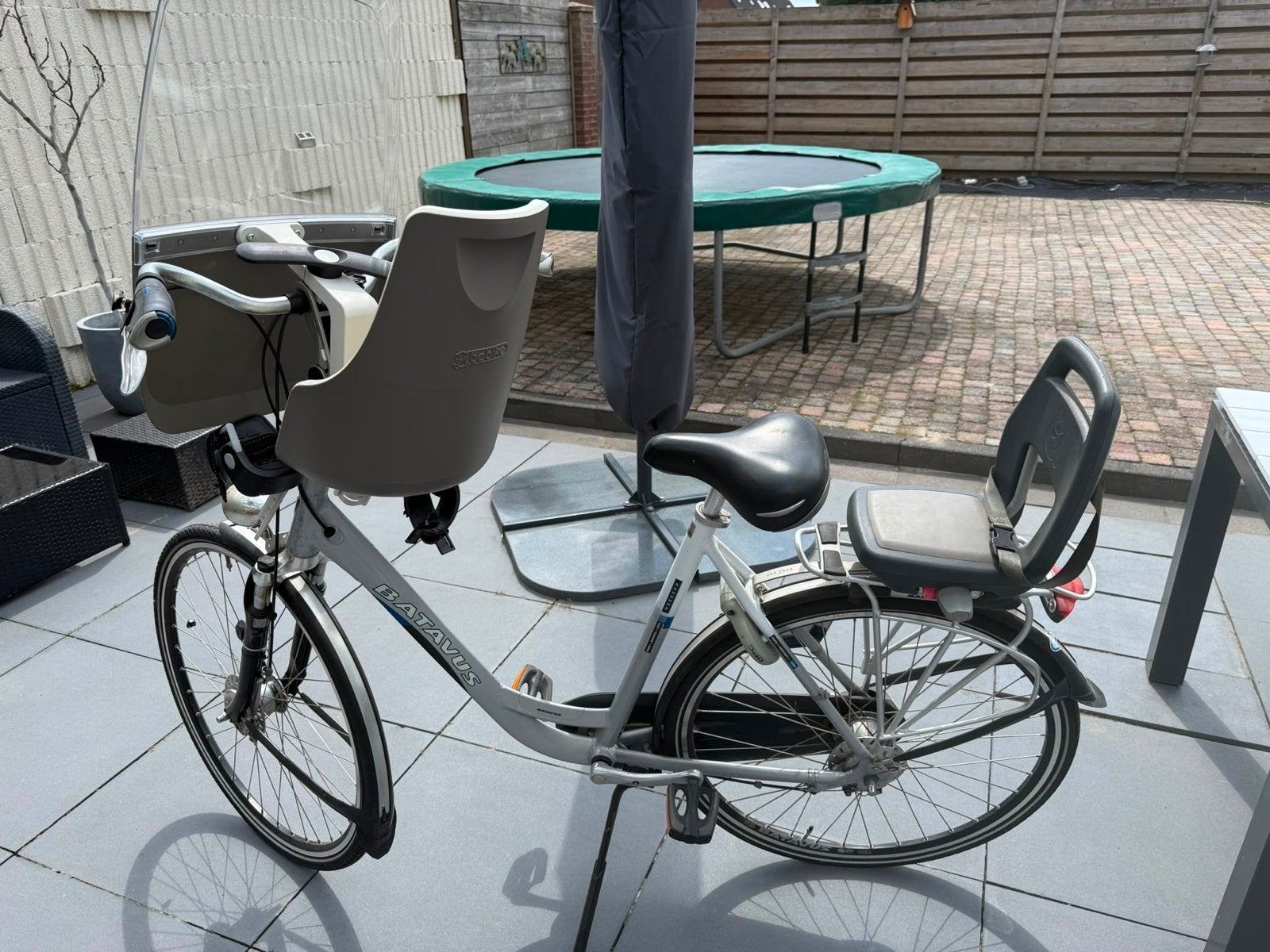 Batavus damesfiets, Fietsen en Brommers, Fietsen | Dames | Damesfietsen, Gebruikt, Batavus, Versnellingen, 53 tot 56 cm, Velgrem