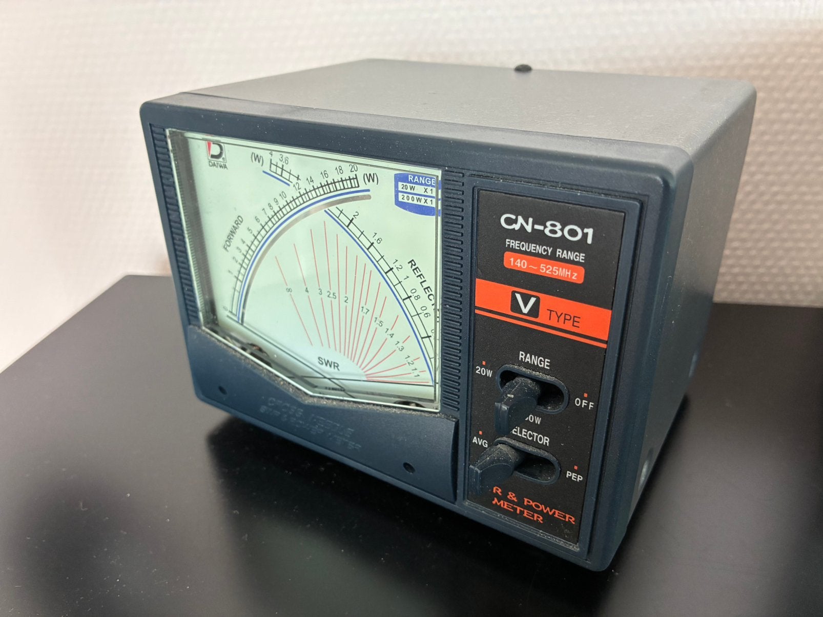 DAIWA CN- 801 Swr / Imp. meter / INCL. VERZ., Telecommunicatie, Ophalen of Verzenden