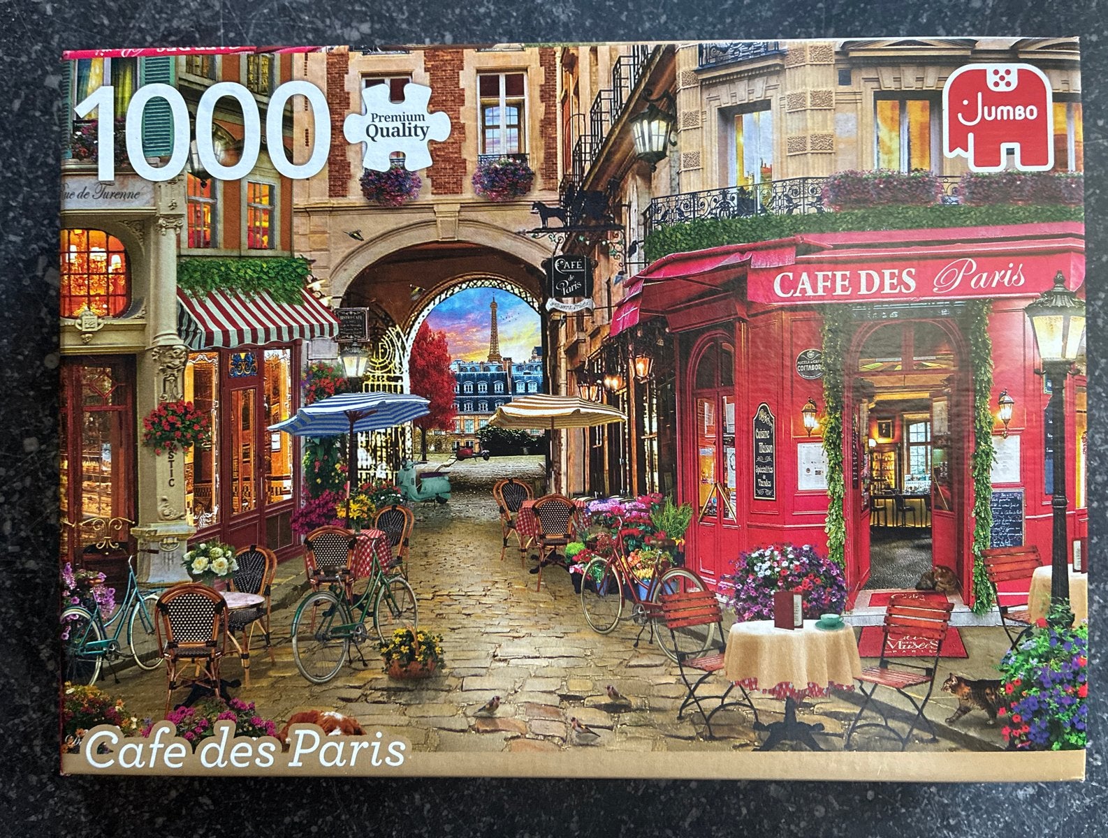 Jumbo Legpuzzel 1000 stukjes, Ophalen, 500 t/m 1500 stukjes, Zo goed als nieuw, Legpuzzel
