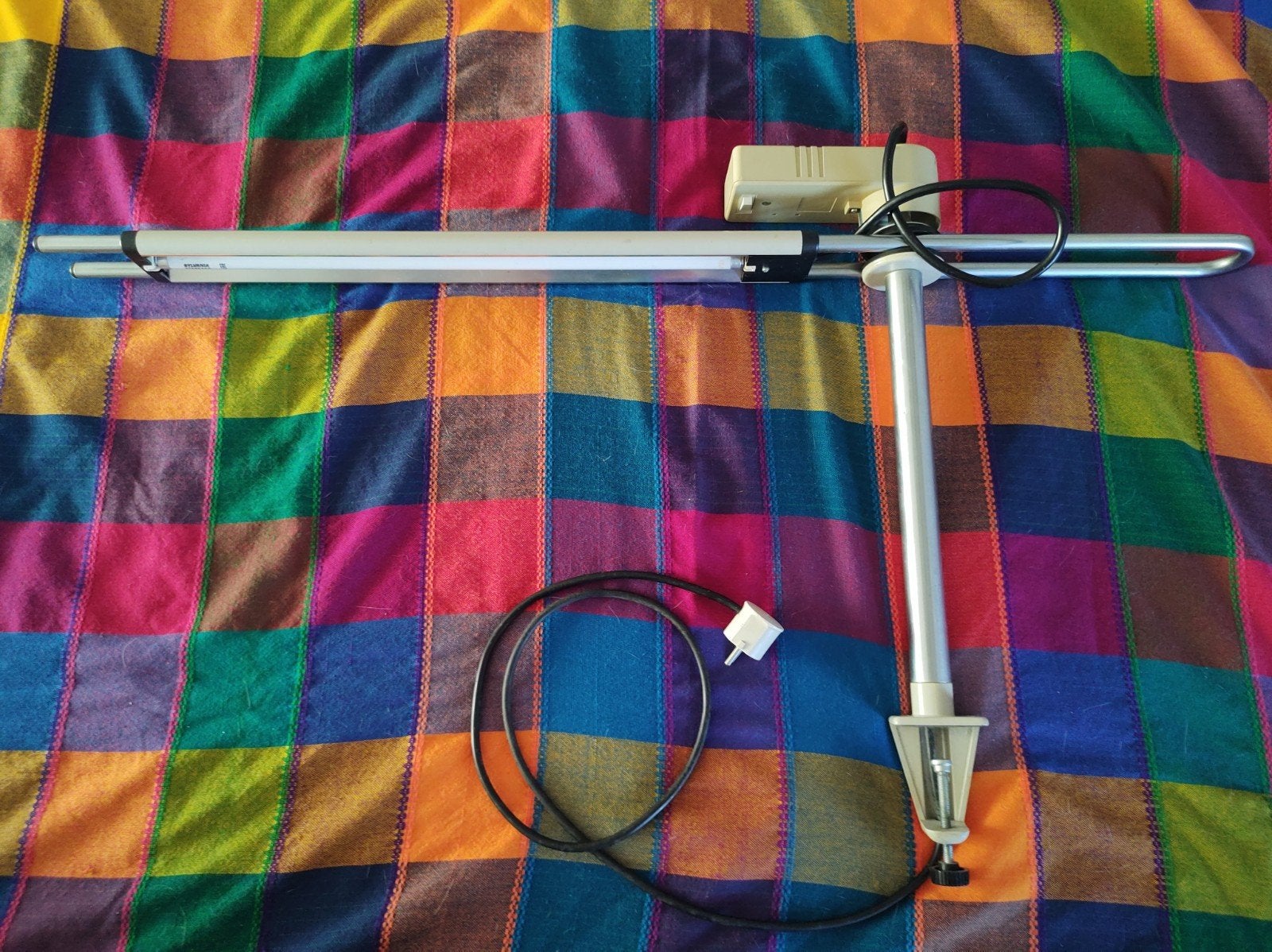 Gispen uitschuifbare burolamp 8452, Ophalen