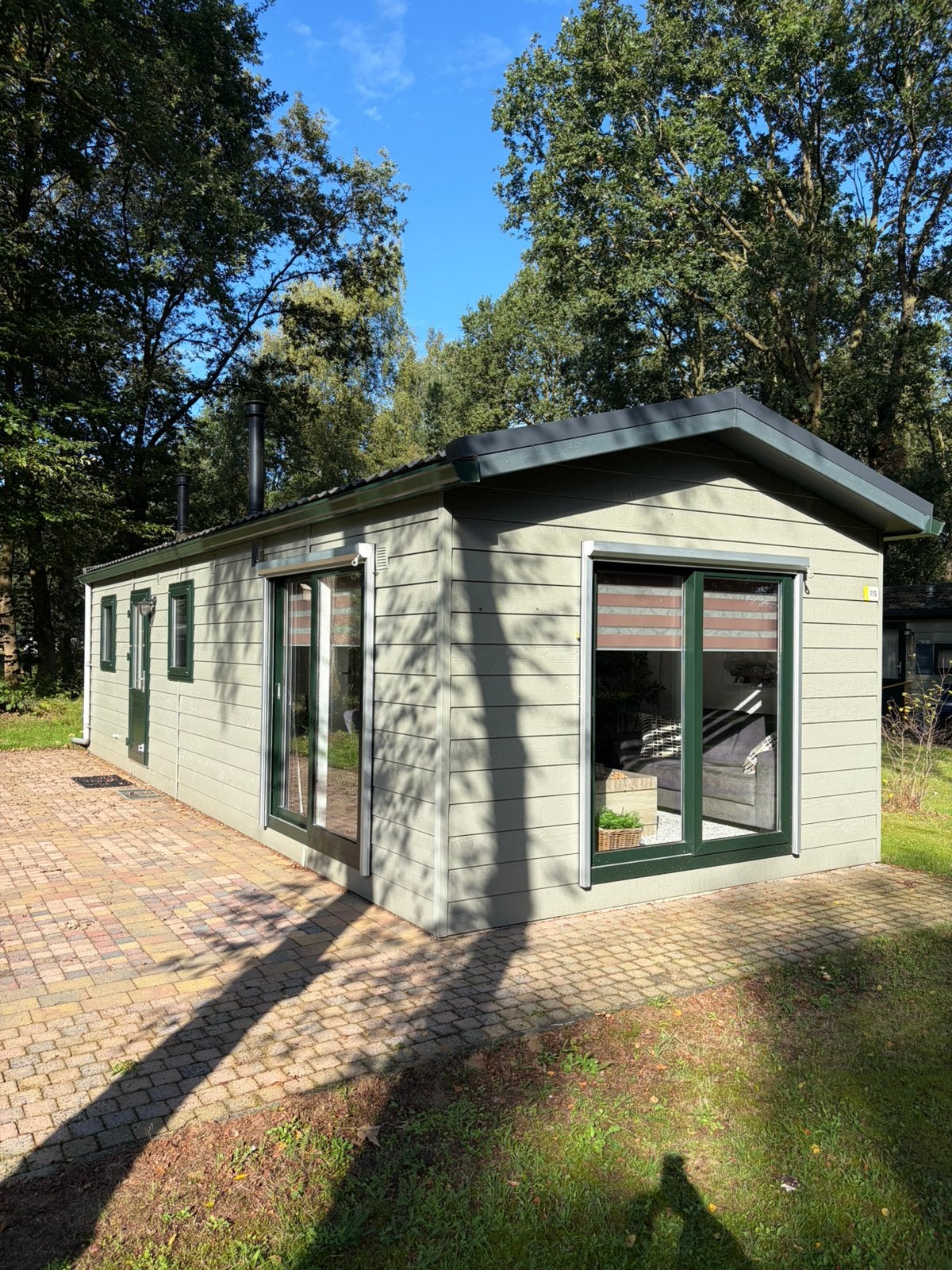 Chalet 3,75 x 10 meter, Tot en met 2