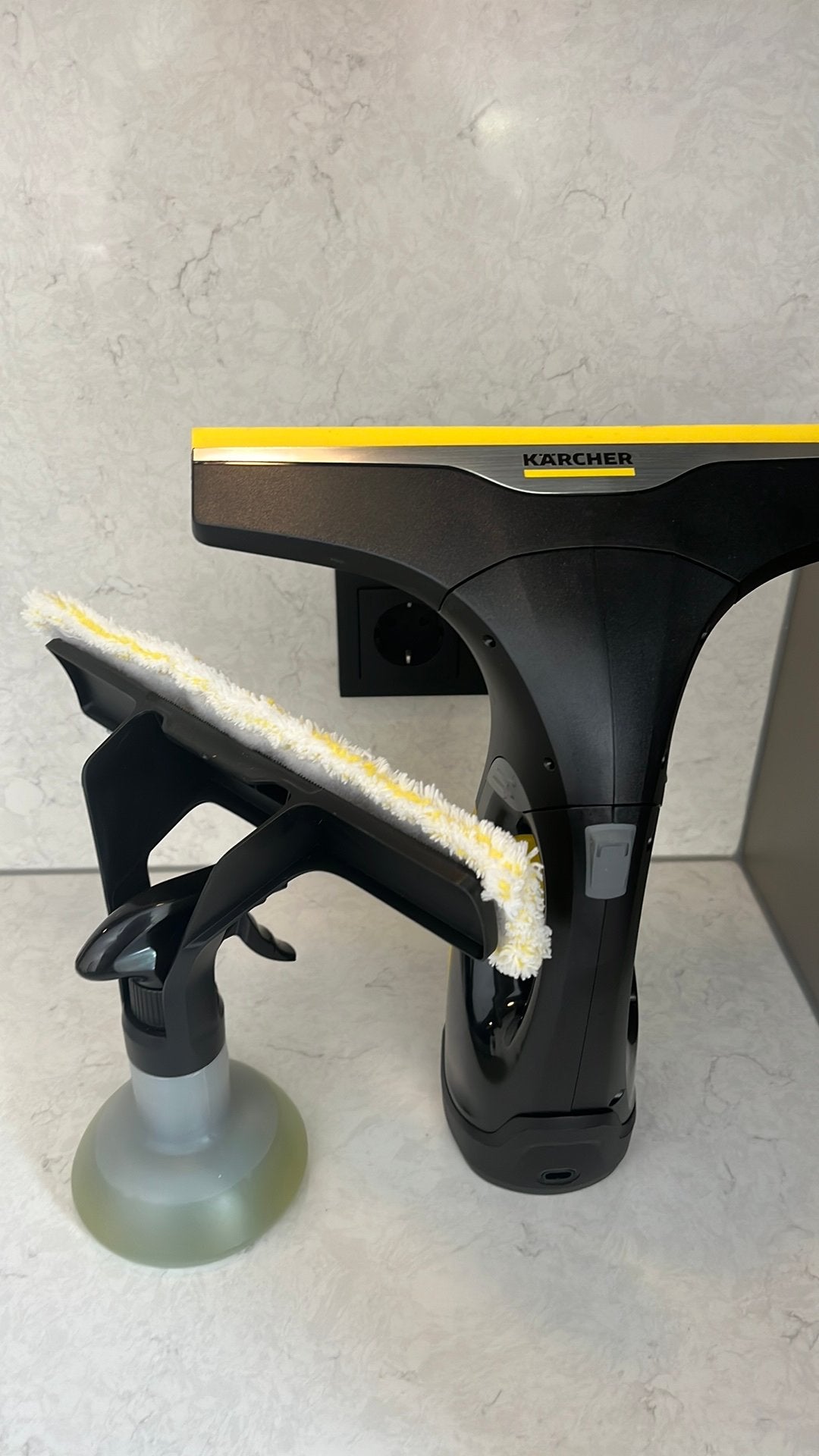 Karcher ramen wasser 1 keer gebruikt, Ophalen, Raamwisser of Trekker