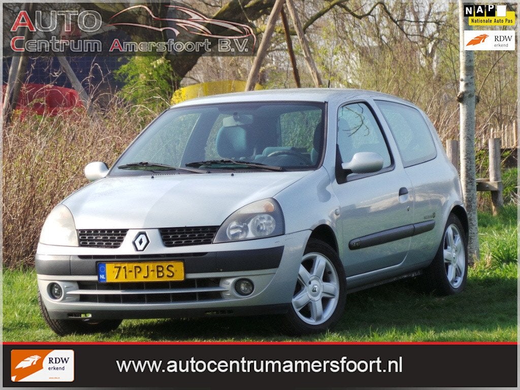 Renault Clio 1.4-16V Privilège ( INRUIL MOGELIJK ), Auto's, Renault, Bedrijf, Te koop, Clio, ABS, Airbags, Airconditioning, Boordcomputer