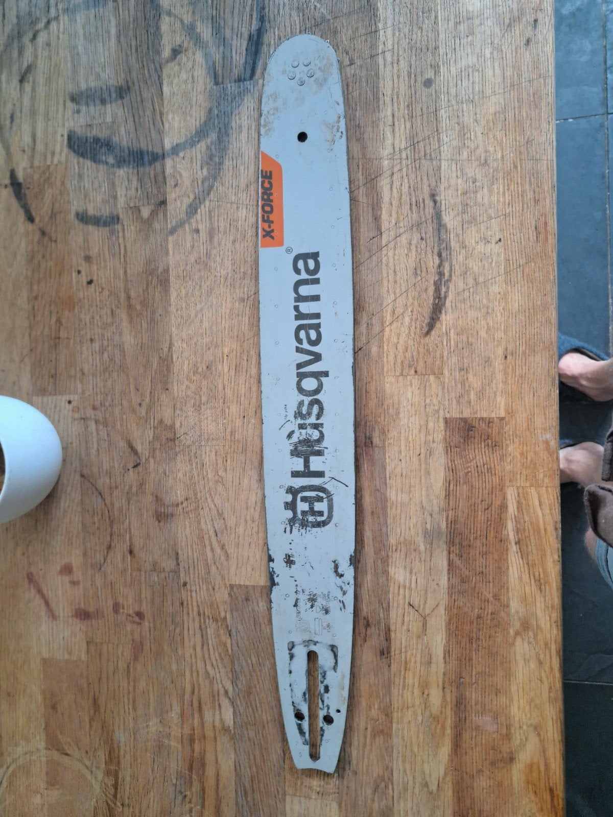 husquvarna kettingzaagblad 45 cm met ketting, Doe-het-zelf en Verbouw, Gereedschap | Zaagmachines, Kettingzaag, Ophalen of Verzenden
