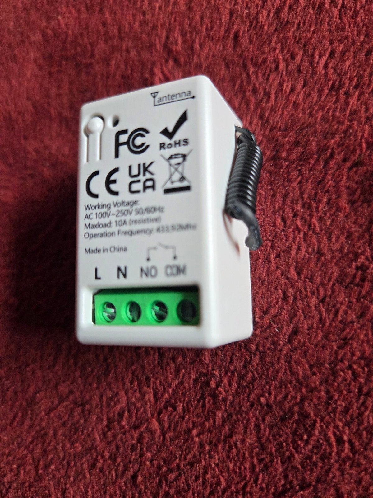 Tedeligo Smart Home Schakelaar - Draadloze Relais Module, Ophalen of Verzenden, Nieuw, Schakelaar