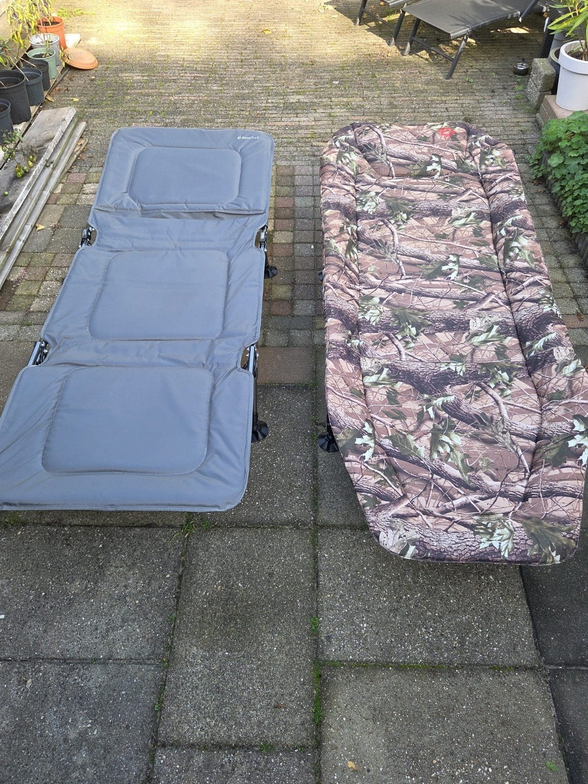 2 stretchers, 2x gebruikt, Ophalen, Zo goed als nieuw