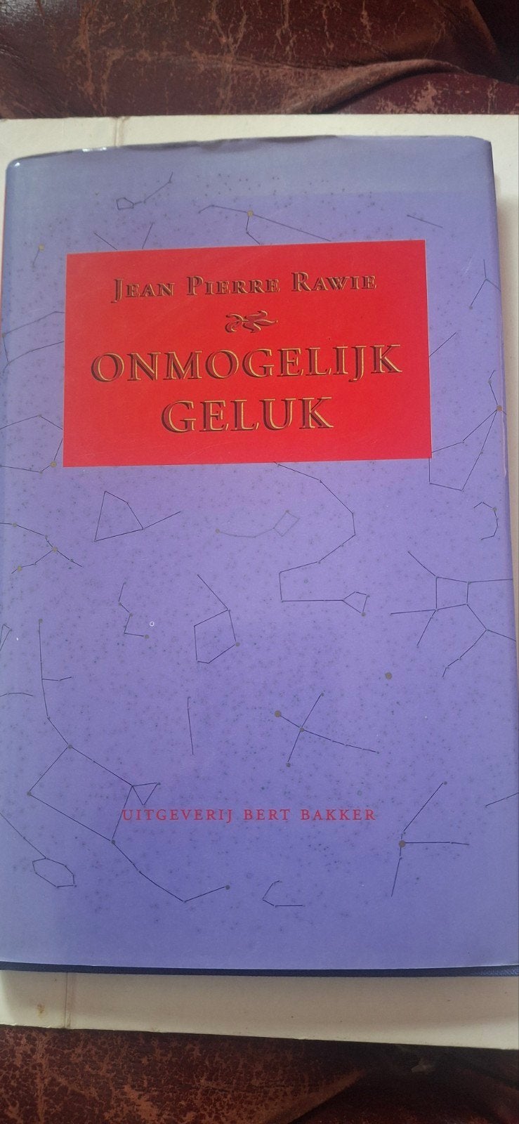 Onmogelijk Geluk - Jean Pierre Rawie (Poëzie), Ophalen of Verzenden, Zo goed als nieuw, Jean Pierre Rawie, Eén auteur
