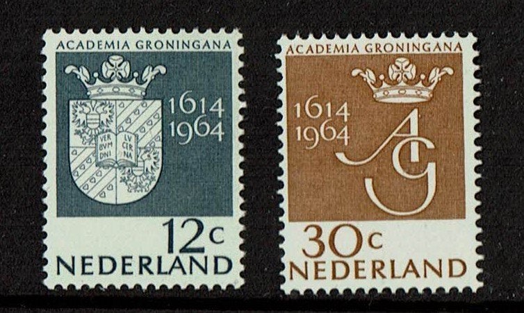 Nederland NVPH 816-817 postfris, Verzenden, Na 1940, Postfris