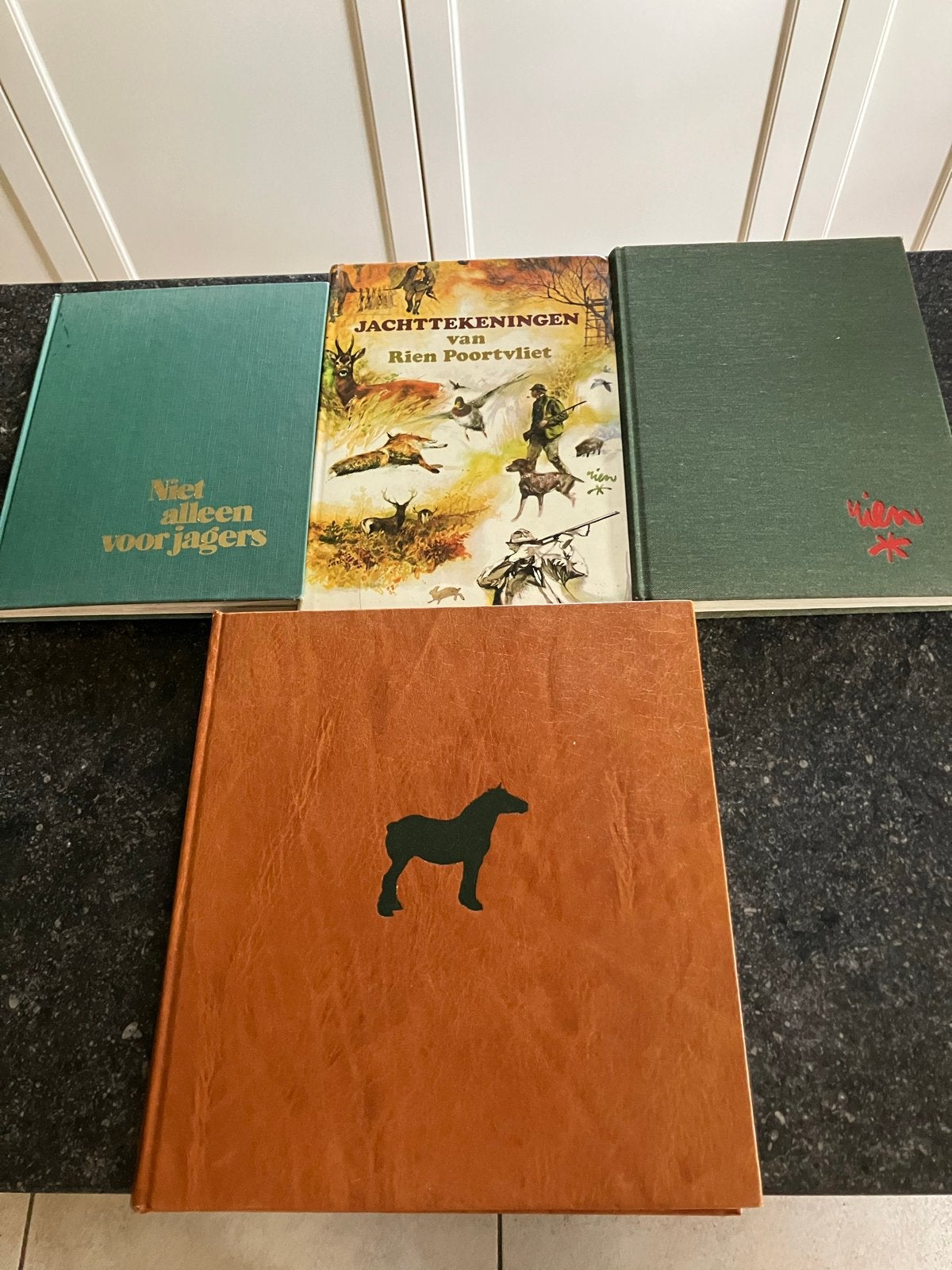 Rien Poortvliet Boeken - 4 Stuks, Ophalen, Gelezen, Natuur algemeen