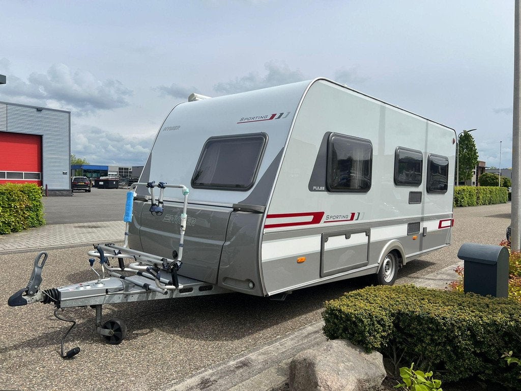 Hymer Sporting 465 | Fietsenrek | Volautomatische Mover | Fr, Rondzit, Tot en met 2, Bedrijf, Hymer