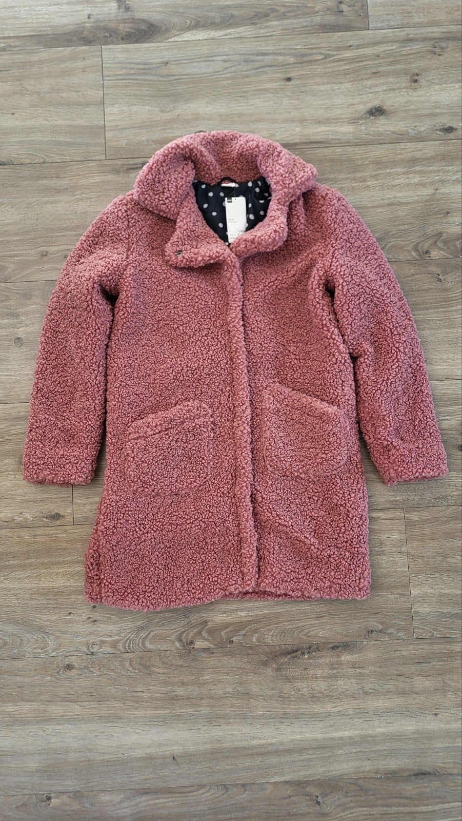 Nieuwe Hema Teddy Jas Meiden Maat 158-164, Meisje, Nieuw, Ophalen of Verzenden, Hema