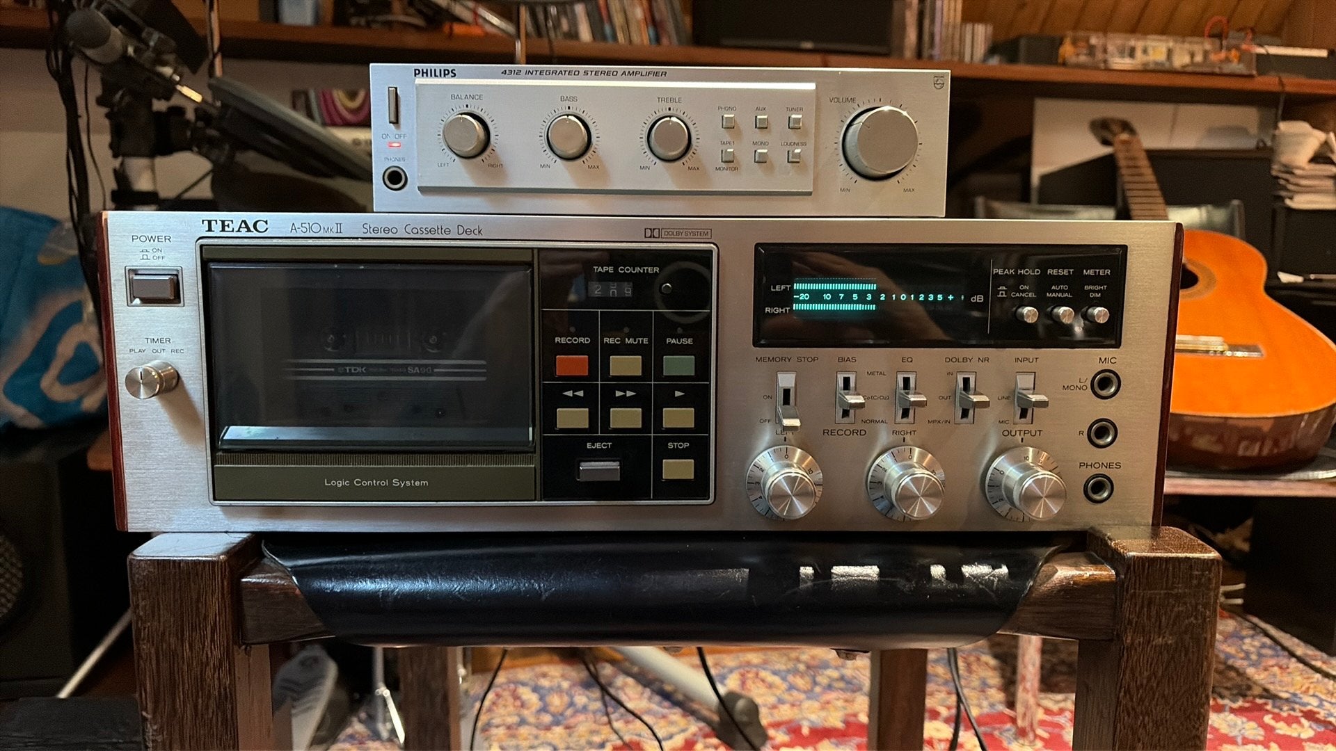 Teac A-510MKII cassette deck, Audio, Tv en Foto, Ophalen, Enkel, Overige merken, Tape counter