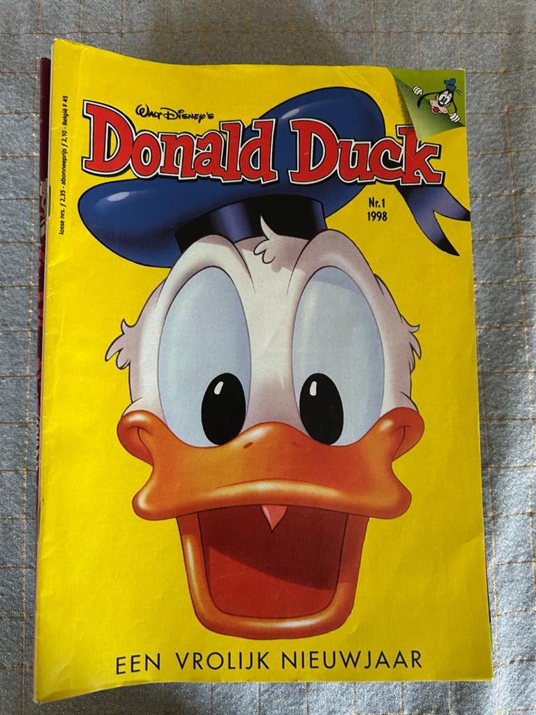 Complete jaargangen Donald Duck stripboeken., Complete serie of reeks, Ophalen, Gelezen
