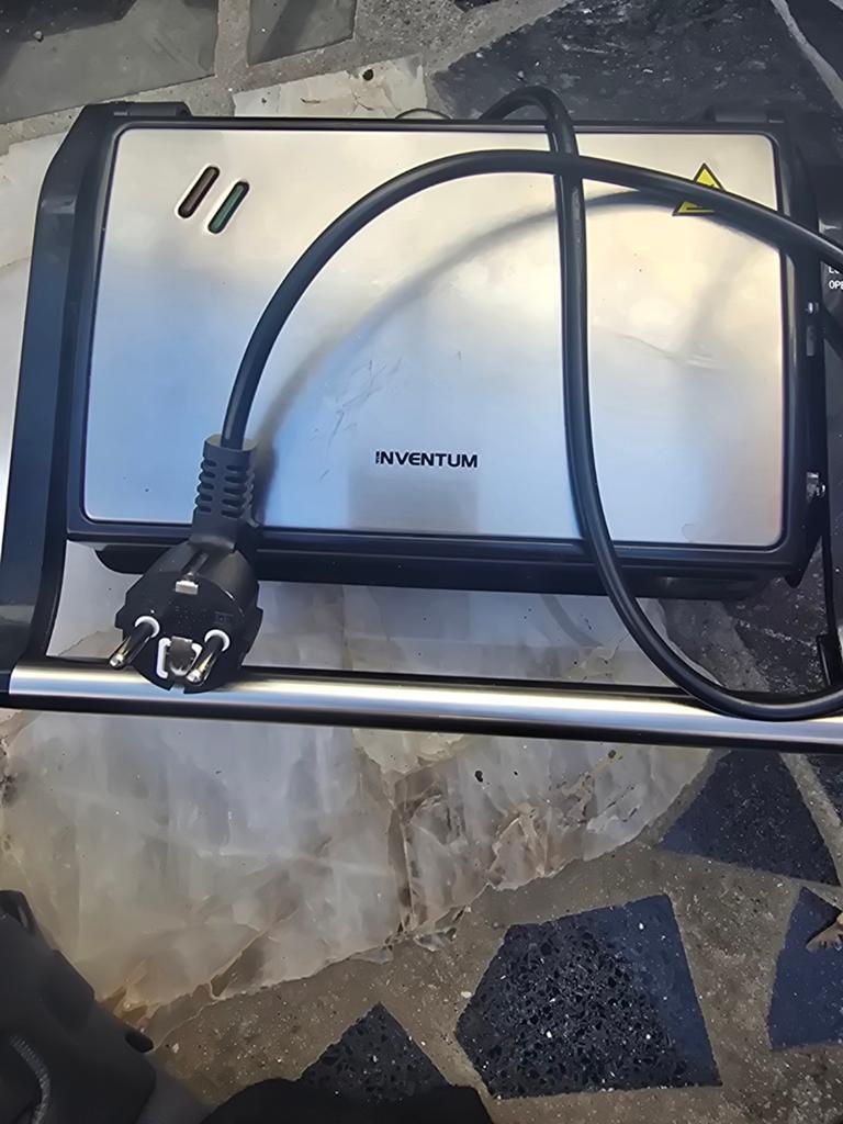 Inventum Grill - Compact en Handig, Witgoed en Apparatuur, Contactgrills, Gebruikt, Ophalen of Verzenden