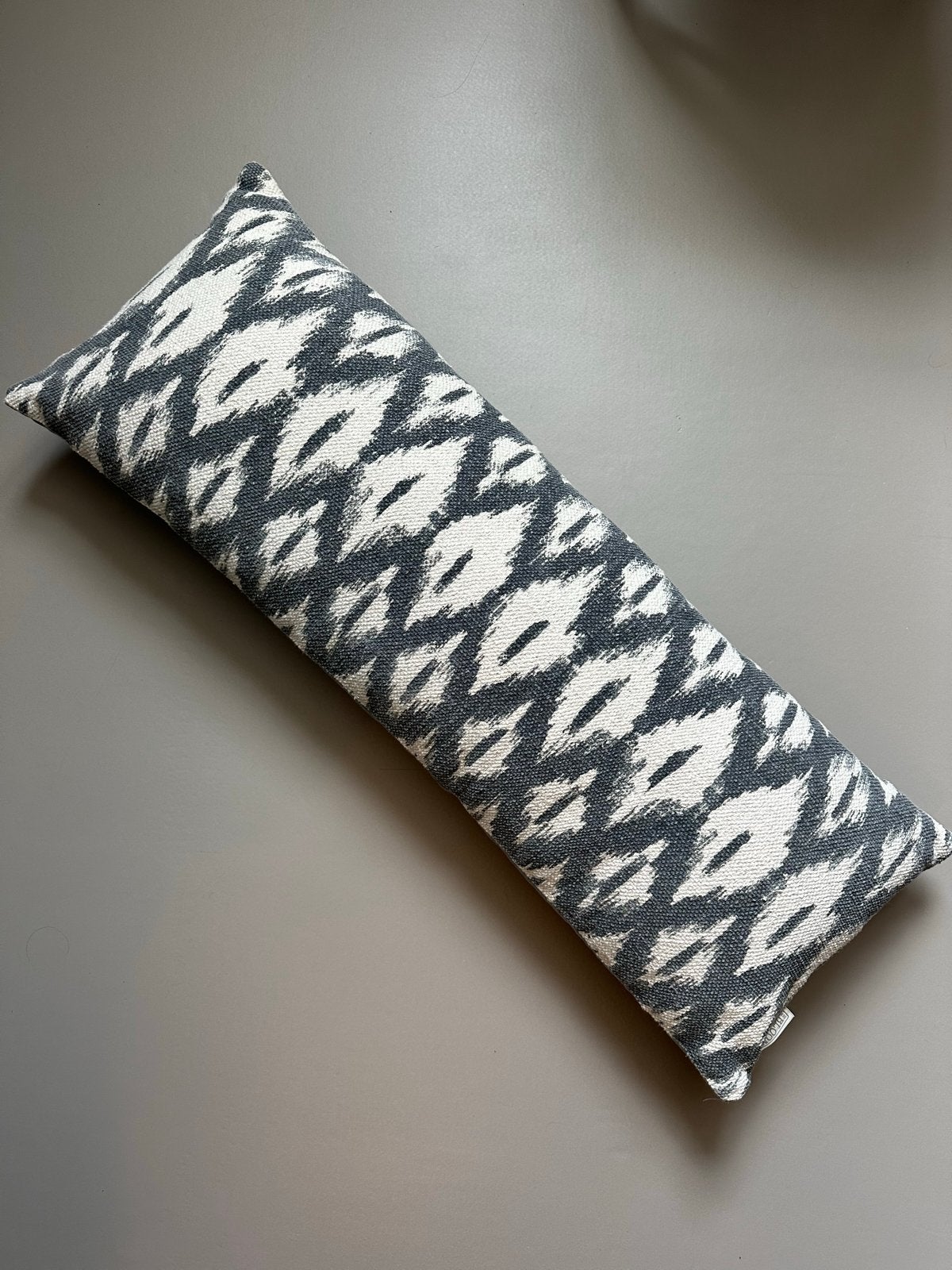 Langwerpig kussen 75x25 cm met patroon, Overige merken, Blauw, Met print, Nieuw