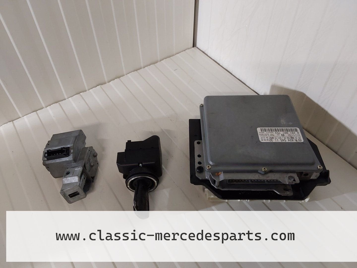Contactslot set met ECU Mercedes W210 E-klasse E300 turbodie, Gebruikt, -, -, Ophalen of Verzenden