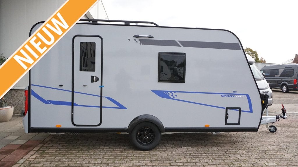 Caravelair Sport Line 410, Caravans en Kamperen, Bedrijf, Treinzit, Tot en met 3, Schokbreker