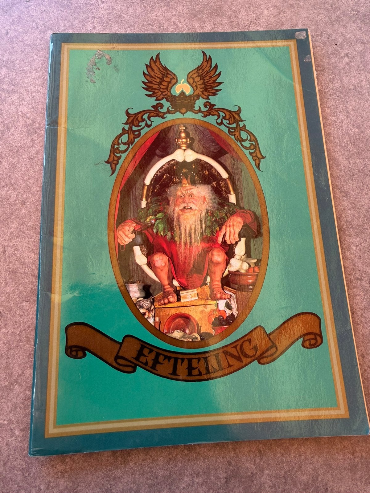 Efteling jaarboekje Trollenkoning 1989, Verzamelen, Efteling, Ophalen of Verzenden, Zo goed als nieuw, Overige typen