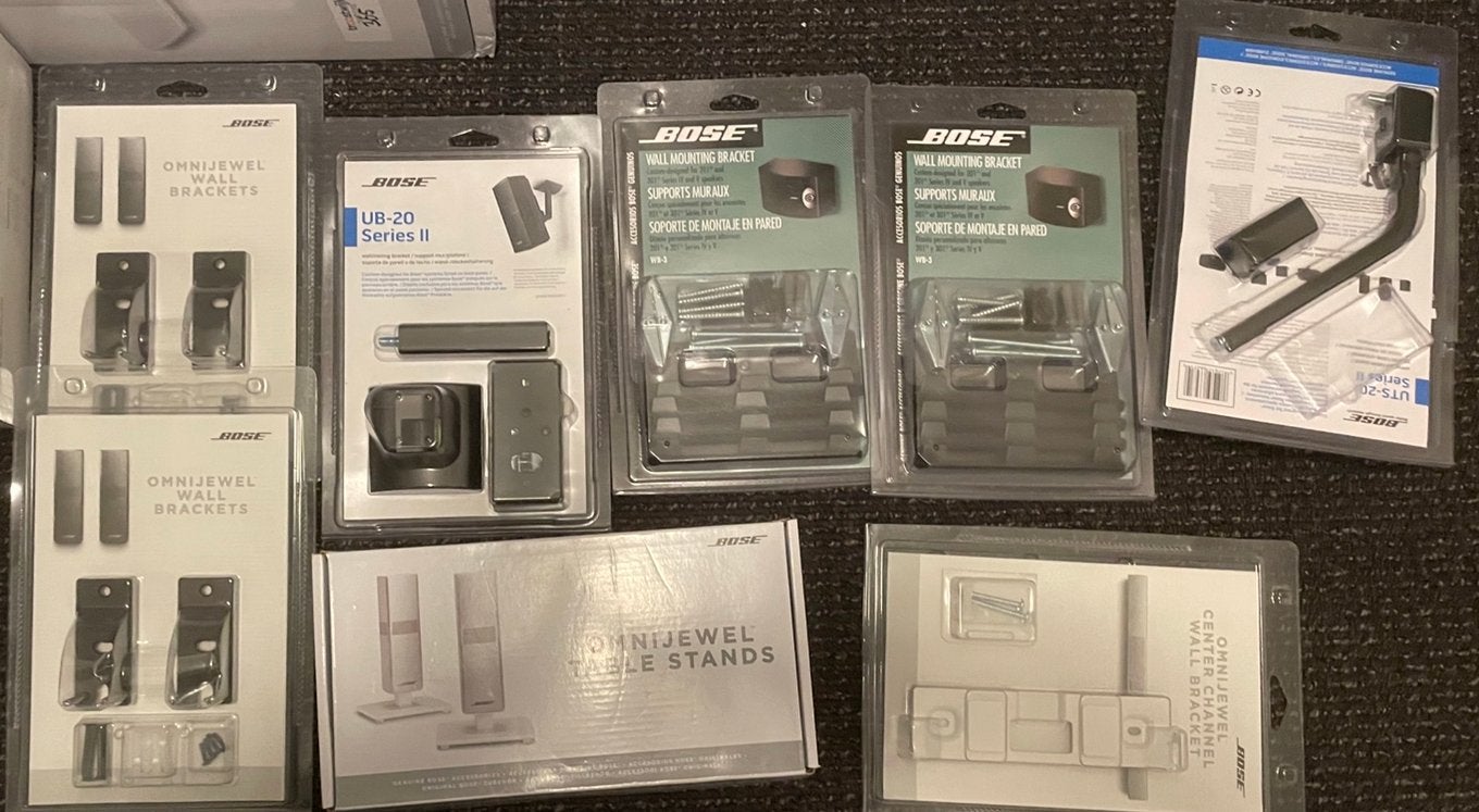 Bose stand floorstands Bose muurbeugels wallbracket, Ophalen of Verzenden, Nieuw