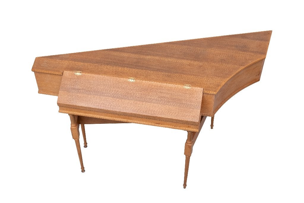 G C Klop Eiken spinet  1973 Garderen, Muziek en Instrumenten, Snaarinstrumenten | Klavecimbels, Gebruikt, Ophalen