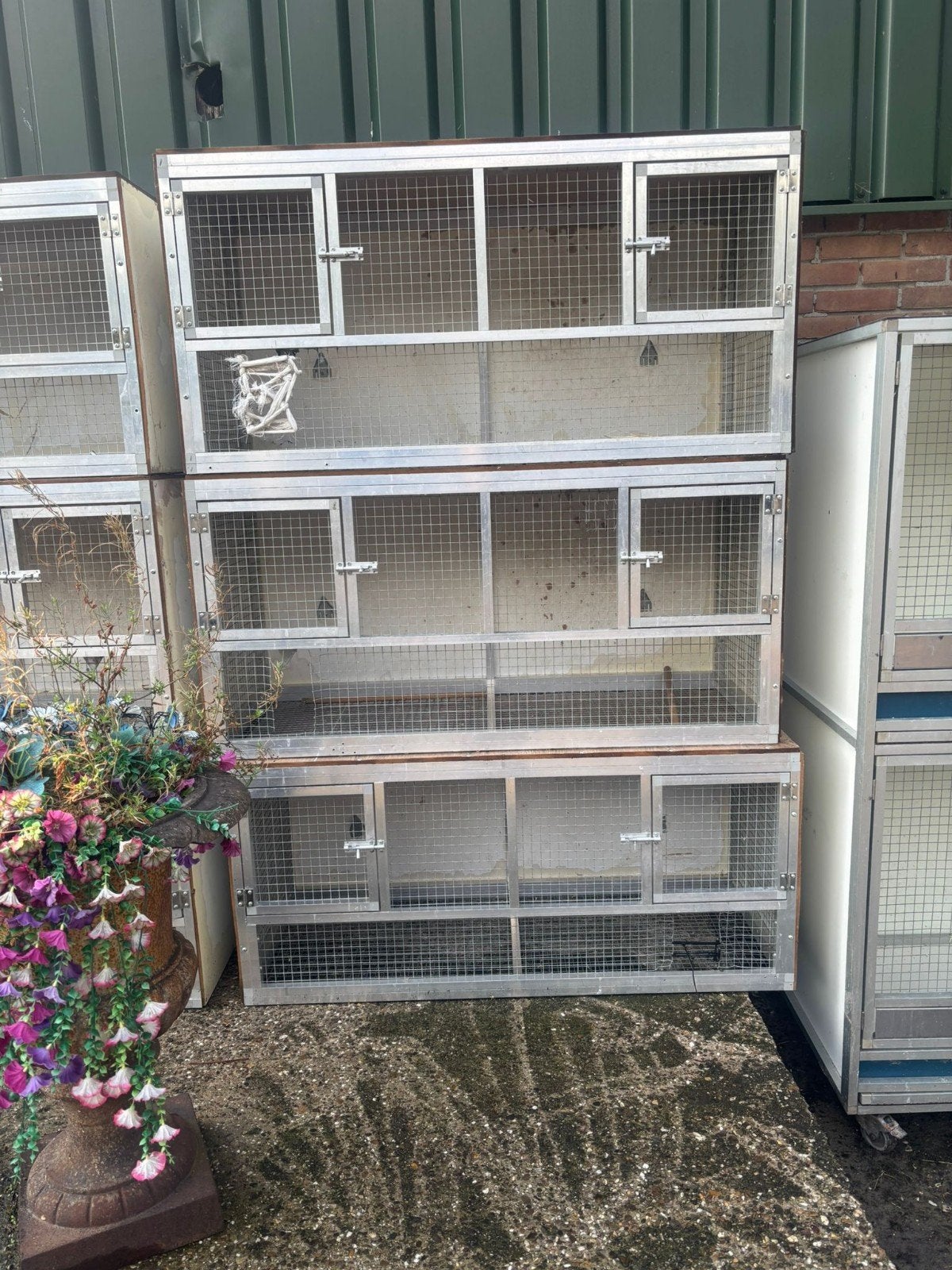 broedhokken en panelen, Dieren en Toebehoren, Ophalen, Gebruikt, Aluminium, Volière