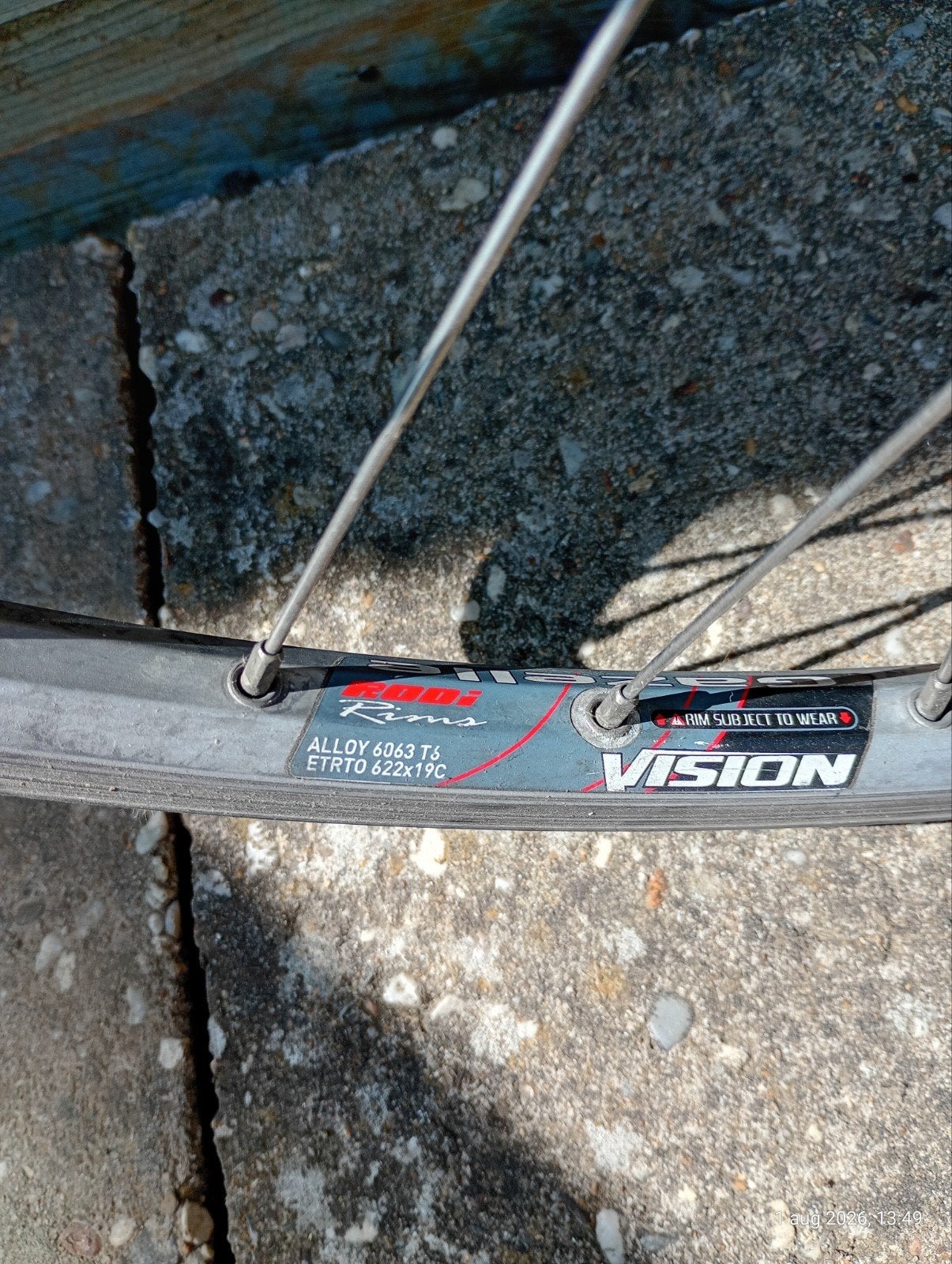 fietswiel, Ophalen, Nieuw