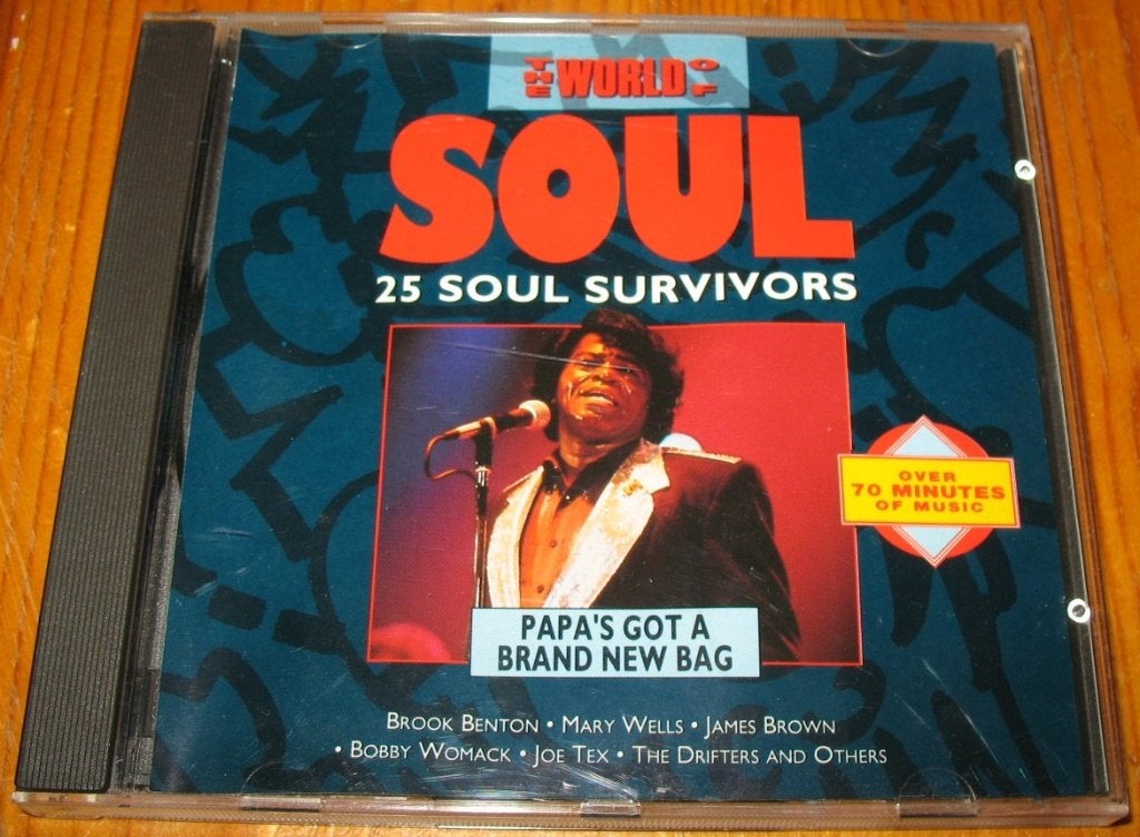 CD 25 Soul Survivors James Brown Mary Wells etc papa's got