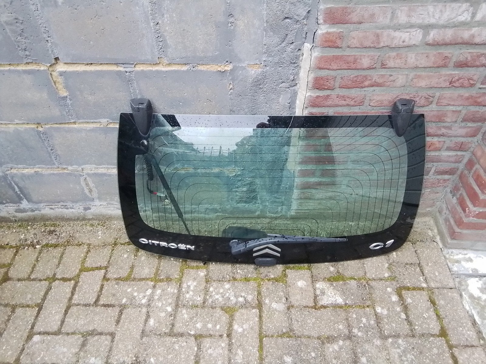 Achter klep raam 100 euro kaal achter klap raamen kijk fotos, Ophalen of Verzenden, Gebruikt, Citroën