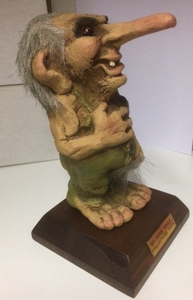 NyForm Trollen uit Noorwegen Troll with Big Nose (nieuw), Verzenden, Nieuw, Fantasy