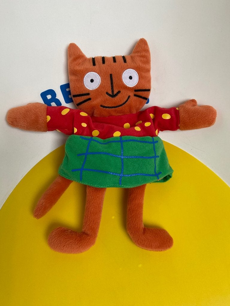 K2537 Jan Jutte handpop poes, Ophalen of Verzenden, Zo goed als nieuw, Overige typen