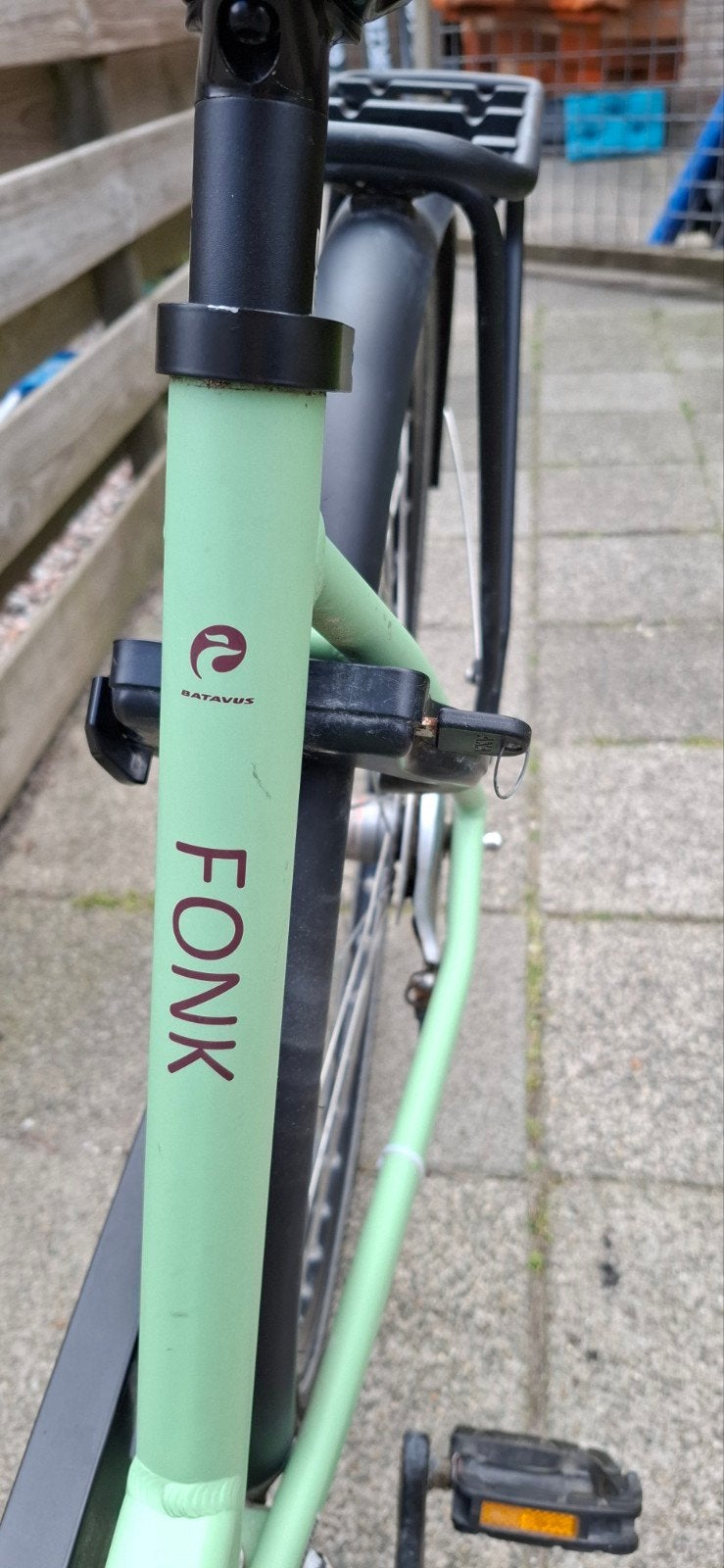 Dames/meisjesfiets Batavus Fonk, Ophalen, Gebruikt, Minder dan 10 versnellingen, Batavus