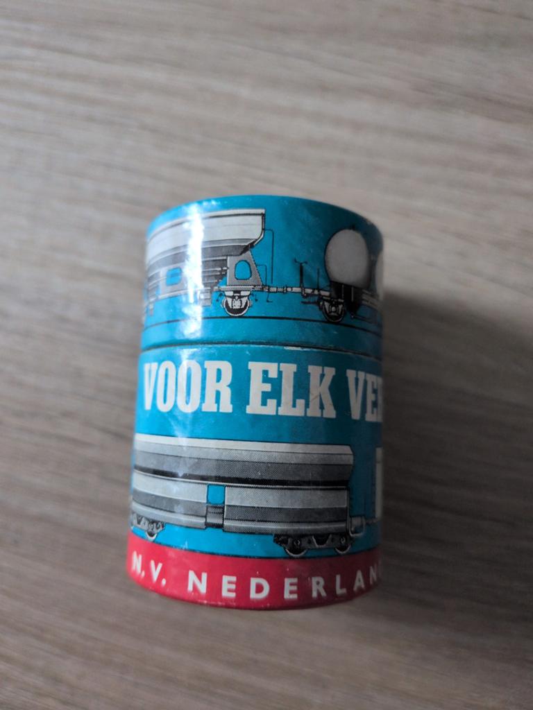 Vintage NS lucifers doosje, Verzamelen, Ophalen of Verzenden, Gebruikt, Trein, Overige typen