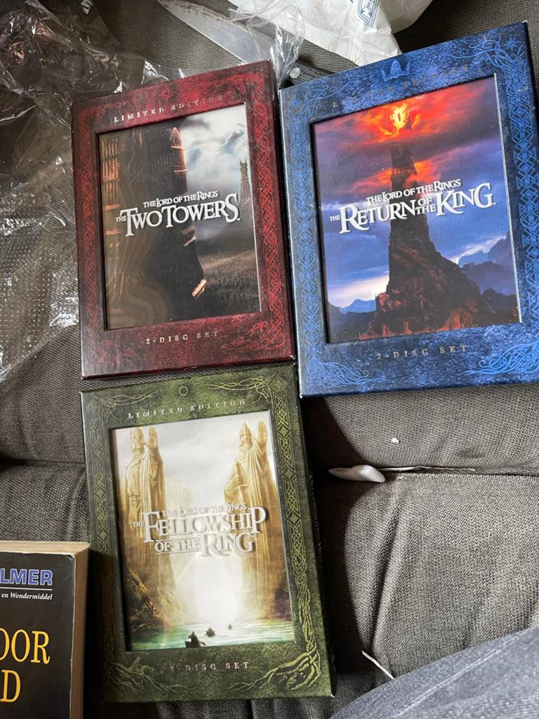 Lord of the Rings Limited Edition DVD Boxset, Vanaf 12 jaar, Ophalen of Verzenden, Zo goed als nieuw, Boxset