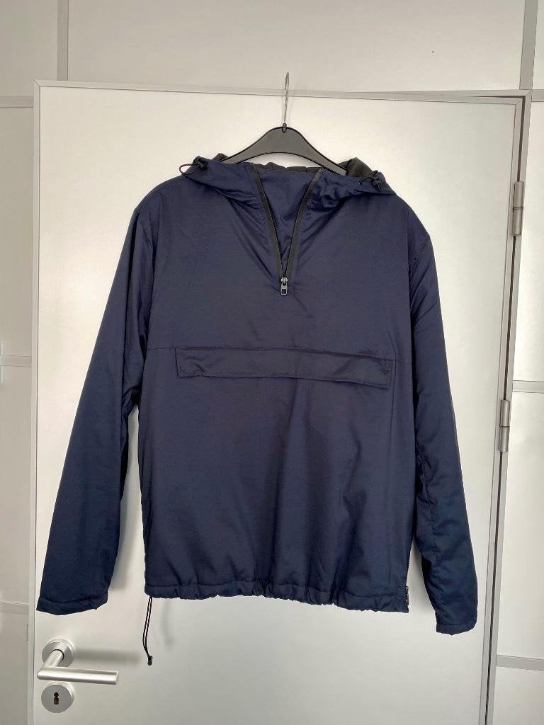 F1051 Nieuw: Farrell: maat M=48/50 jas wind-jack hoody blauw, Nieuw, Ophalen of Verzenden, Farrell, Maat 48/50 (M)