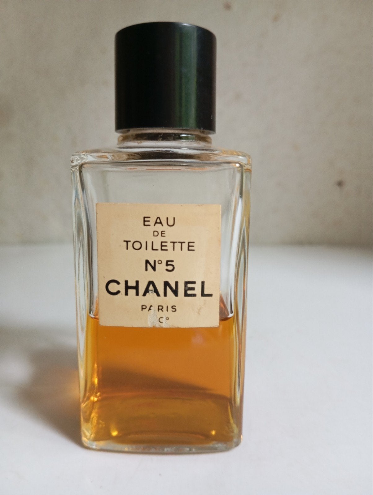 vintage flesje CHANEL eau de toilette no.5  uit begin '70, Ophalen of Verzenden, Zo goed als nieuw