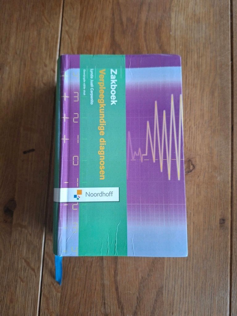 Zakboek Verpleegkundige diagnosen vijfde druk, Zo goed als nieuw, Lynda Juall Carpenito, Beta, HBO