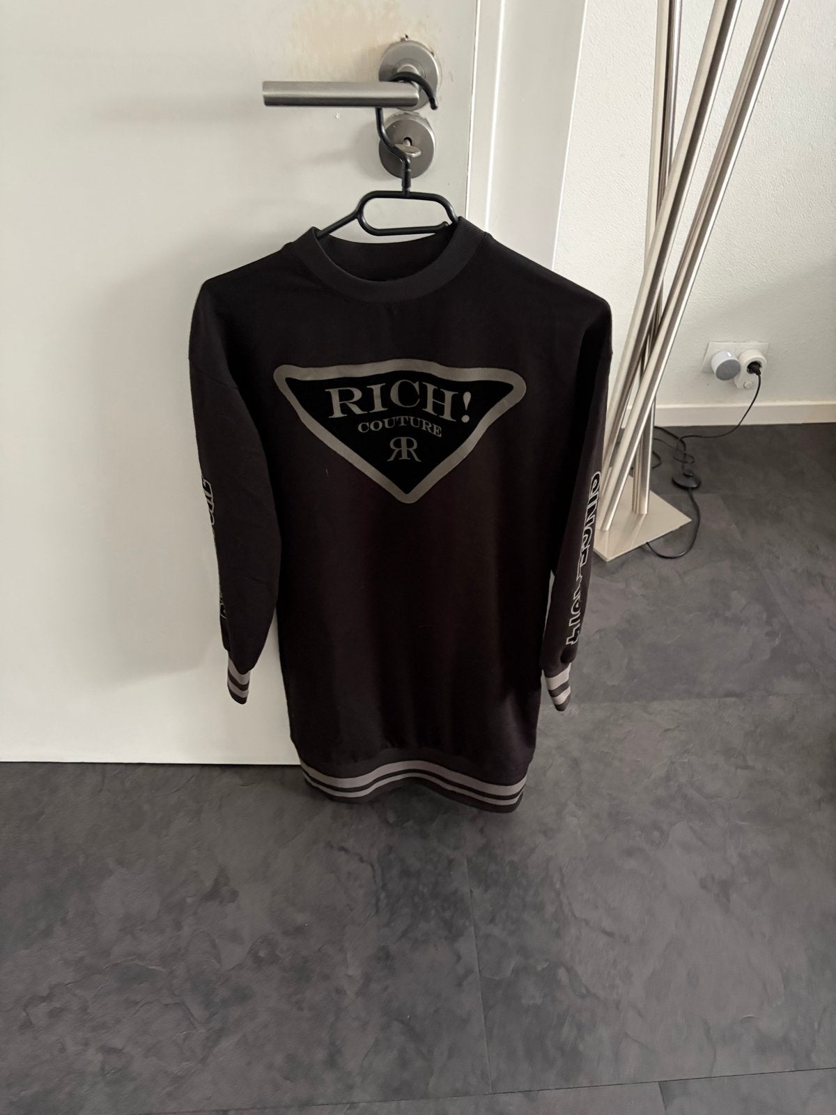 Rich! Couture Dames Jurk Maat XS, Ophalen, Gedragen, Maat 34 (XS) of kleiner, Zwart