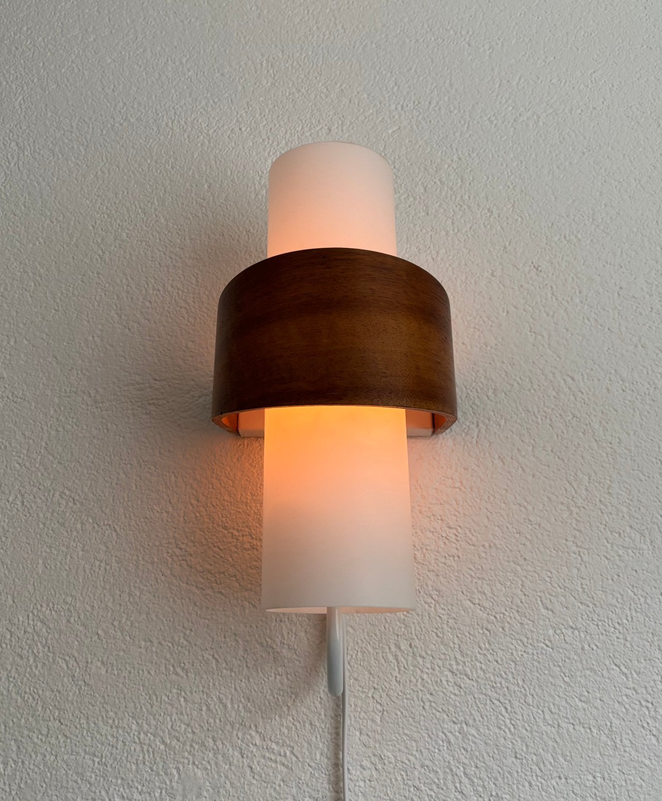 Vintage Louis Kalff wandlamp (2 beschikbaar), Philips, Zo goed als nieuw, Philips, Nvt